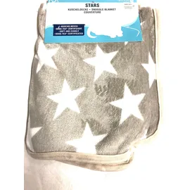 Petlando Kuscheldecke Stars S 100 x 70 cm beige