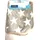 Petlando Kuscheldecke Stars S 100 x 70 cm beige
