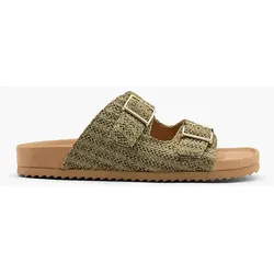 Pantolette - Damen - khaki