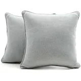 DYNMC you Sofakissen 45 x 45 cm Grau