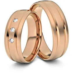 Trauringe Gotha 333er Rotgold - 9189