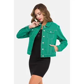 Cipo & Baxx Jeansjacke in GREEN – Gr.: L