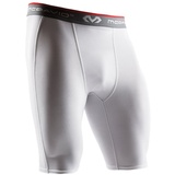 McDavid Herren Kompressionshose HDC Shorts, Weiß, XL (Herstellergröße: XL)