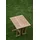 JAN KURTZ City Klapptisch 90 x 0 x 73 cm Beige