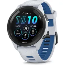 Garmin Forerunner 265 whitestone/tidal blue