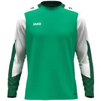 Jako Kinder Longsleeve-Shirt Dynamic grün/weiß/dunkelgrün, 116