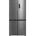 Midea MDRF632FIE46 Side-by-Side Kühlkombination Freistehend 474 l E Grau, Edelstahl, Weiß - Grau/Silber/Weiß