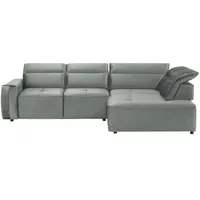 switch Ecksofa  Colombo , grau , Maße (cm): B: 296 H: 103 T: 227.0