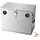 Vevor Batteriekasten, Gruppe 24/31 Batteriebox, Marinebatteriegehäuse mit Schloss, Griffen & Gummitüllen-Kabellöchern, Edelstahlgehäuse, geeignet für Autos, Boote & Trolling-Motoren