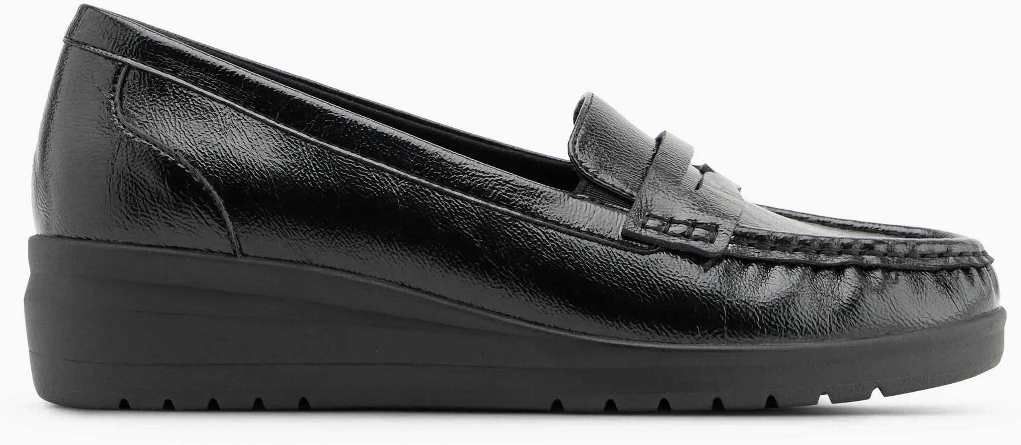 Easy Street  Mokassin Schwarz, Damen, Größe: 7 1/2, Material: PU/Textil - Easy Street  Mokassin Schwarz, Damen, Größe: 7 1/2, Material: PU/Textil - woman - Schwarz