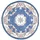 THEKO Ming Handtuftteppich 150 x 150 cm Blau