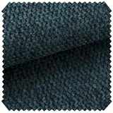 novely® Stoff MATERA Grob Gewebter Mélange Möbelstoff - UV-Beständiger Polsterstoff, UV-beständig, Robust, Weiche Haptik, Meterware, 1lfm blau