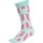 adidas Lionel Messi Print Socken 3er Pack Semi Flash Aqua/White/White 43-45