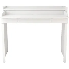 WoodMan Konsolentisch WOODMAN "Jens", weiß, B:110cm H:87cm T:36cm, Tische, Konsolentisch, mit Schreibtisch Funktion, im extravaganten Design, FSC-zertifiziert