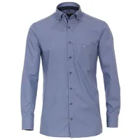 CasaModa Businesshemd CASAMODA Businesshemd kariert blau 50