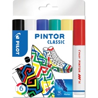 Pilot Pen PILOT PINTOR medium, 6er Set Classic