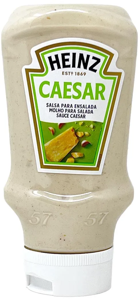 Heinz Caesar Dressing – Originaler Geschmack für Salate in praktischer 400ml Spenderflasche