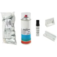 Zaunlatten Kappe - Gerade 74 x 20 mm – Kunststoffkappe für Pfosten, Weiß – Gerade Pfostenabdeckung – Zaunkappe ideal für Vorgartenzaun Pfosten