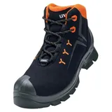 Uvex Sicherheitsstiefel S3 HI, HRO SRC uvex 2 MACSOLE® aus Mikrovelours, uvex xenova® Kunststoffkappe, Weite 10, Größe 50