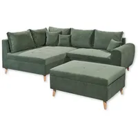 ed exciting design Ecksofa CALANDA grün