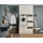 laundreezy Mehrzweckschrank-Set 118 x 238 x 68 cm Weiß