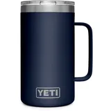 YETI Krug RAMBLER 24 oz. (710 ml) Navy - mit Magsslider Deckel