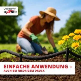 Grafner Perlregner 30 m schwarz