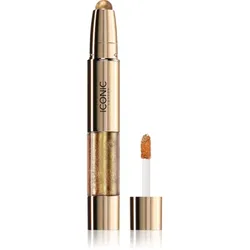ICONIC London Glaze Crayon Lidschatten mit Glitter Farbton Goldmine 5.14 g