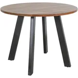 byLIVING Esstisch Tara Breite 100 cm, Akazie natur/schwarz