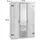 WIMEX Drehtürenschrank Liverpool 135 x 199 x 58 cm Beige
