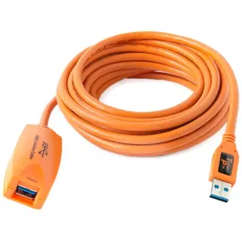 Tether Tools USB 3.0 Active Extension 5 m, Orange