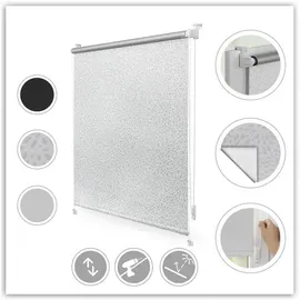 Lichtblick Thermo-Rollo Klemmfix 80 x 150 cm weiß