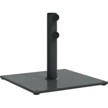 vidaXL Schirmständer Stahl 17 kg Grau