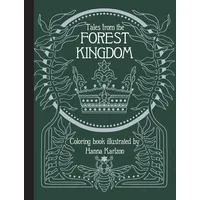 UK Books Tales from the Forest Kingdom Coloring Book