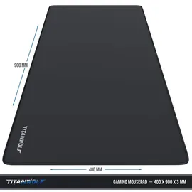 CSL XXL Speed Gaming Mauspad Schwarz