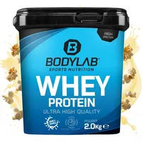 Bodylab24 Whey Protein Popcorn Pulver 2000 g