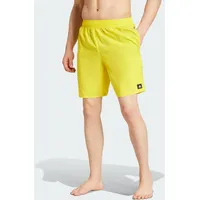 Adidas Solid CLX Classic-Length Badeshorts Yellow / Black S