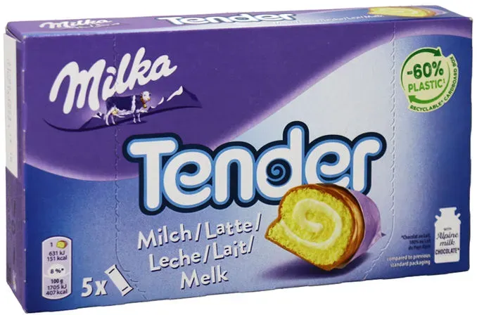 2 x Milka Tender Milch