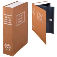Goods+Gadgets Buchtresor XXL Buchsafe Tresor Büchersafe Geldkassette als Buchattrappe