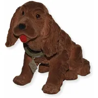 rakso oskar schneider gmbh Tierfigur Wackelfigur Hund Cocker Spaniel H 19 cm groß Figur mit Wackelkopf