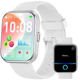 Fitpolo Smartwatch Damen mit Telefonfunktion, 1.8'' Alexa eingebaute Fitnessuhr Damen mit IP68 Wasserdicht,110+ Sportmodi, Schrittzähler Uhr Damen mit Herzfrequenz/SpO2/Schlafmonitor, für Android,iOS