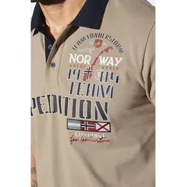 Jan Vanderstorm Poloshirt ERLING beige 5XL