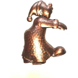 Westerholt 2101 Dachrinnenfigur Schlafwandler Kupferlook H38cm