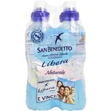 SAN BENEDETTO natürliches freies Wasser 0,50 Liter 24 Flaschen