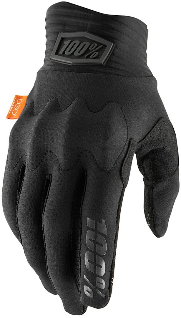 100% Cognito Fiets handschoenen, zwart, S