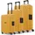 Redolz Essentials 15 Koffer-Set 3-tlg. gelb/bronze