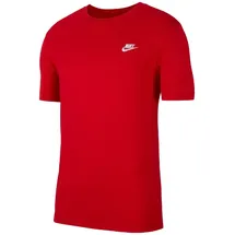 Nike Sportswear Club Herren-T-Shirt University Red/White S