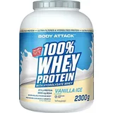 Body Attack 100% Whey Protein – 2300g Geschmacksrichtung Vanilla Ice,