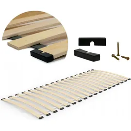 furnify Rolllattenrost Lattenrost Rollrost | Bettrost Holzlatten Federleisten 60 x 120 cm