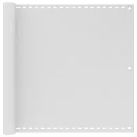 vidaXL Balkonverkleidung 400 x 90 cm weiß Polyethylen